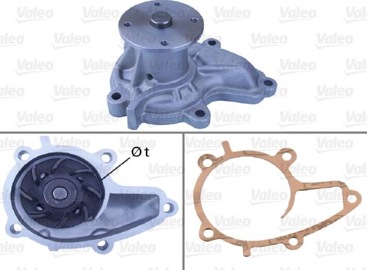 Valeo 506037 - Pompa acqua www.autoricambit.com