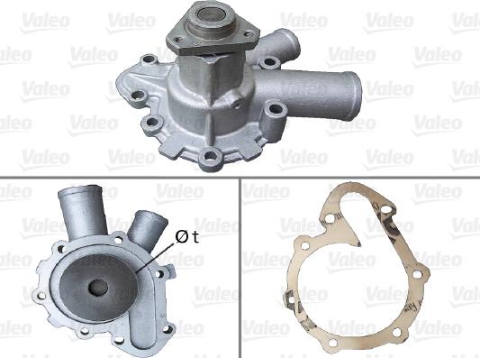 Valeo 506102 - Pompa acqua www.autoricambit.com