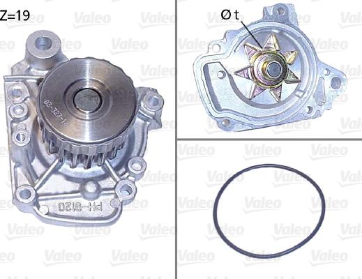 Valeo 506811 - Pompa acqua www.autoricambit.com