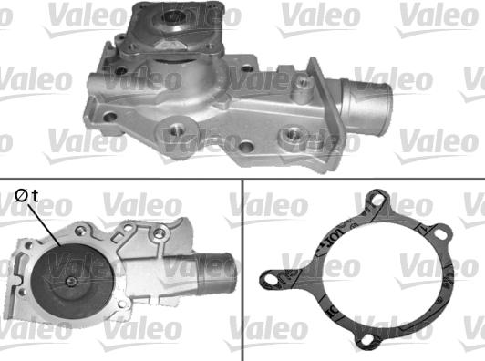 Valeo 506284 - Pompa acqua www.autoricambit.com