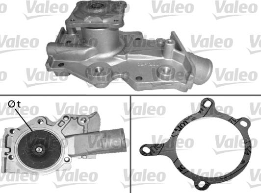 Valeo 506283 - Pompa acqua www.autoricambit.com