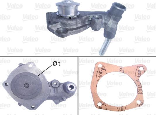 Valeo 506287 - Pompa acqua www.autoricambit.com