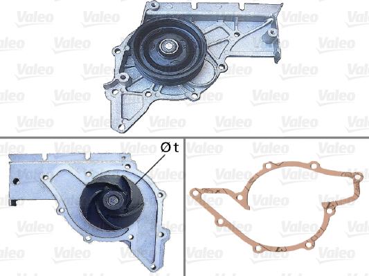 Valeo 506781 - Pompa acqua www.autoricambit.com