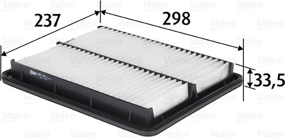 Valeo 585478 - Filtro aria www.autoricambit.com