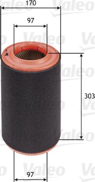 Valeo 585695 - Filtro aria www.autoricambit.com