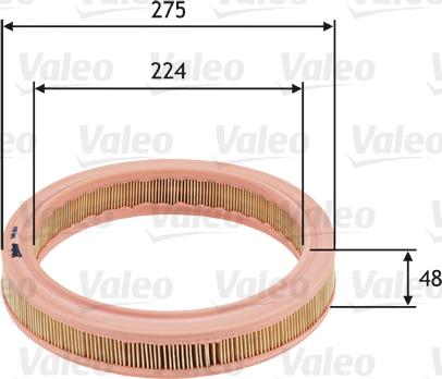 Valeo 585657 - Filtro aria www.autoricambit.com