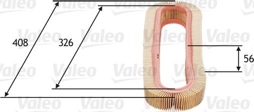 Valeo 585667 - Filtro aria www.autoricambit.com