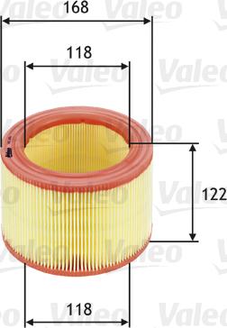 Valeo 585600 - Filtro aria www.autoricambit.com