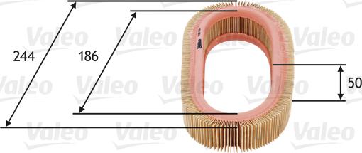 Valeo 585616 - Filtro aria www.autoricambit.com