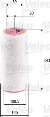 Valeo 585617 - Filtro aria www.autoricambit.com