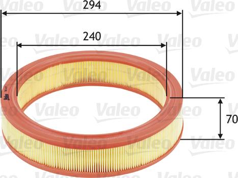 Valeo 585633 - Filtro aria www.autoricambit.com