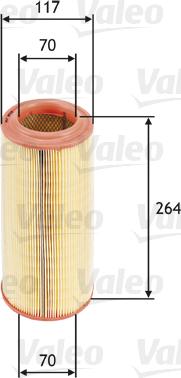 Valeo 585626 - Filtro aria www.autoricambit.com