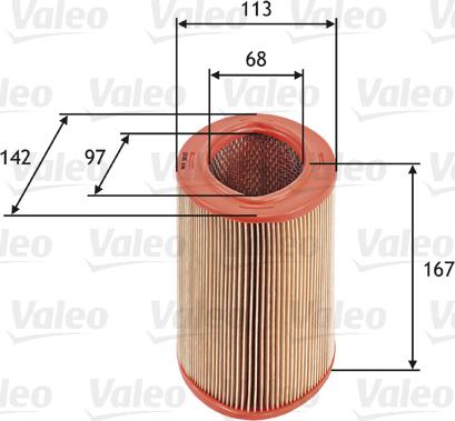 Valeo 585623 - Filtro aria www.autoricambit.com