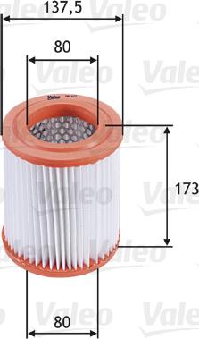 Valeo 585677 - Filtro aria www.autoricambit.com