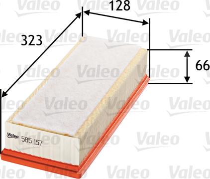 Valeo 585157 - Filtro aria www.autoricambit.com