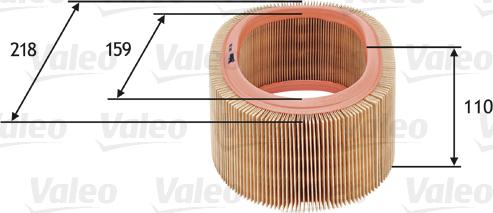 Valeo 585718 - Filtro aria www.autoricambit.com