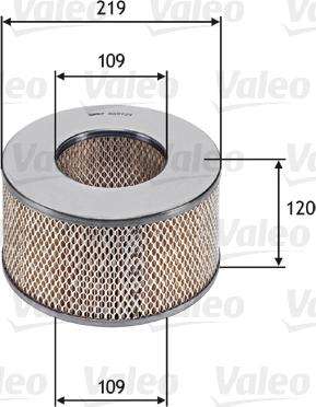 Valeo 585724 - Filtro aria www.autoricambit.com