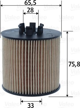 Valeo 586598 - Filtro olio www.autoricambit.com