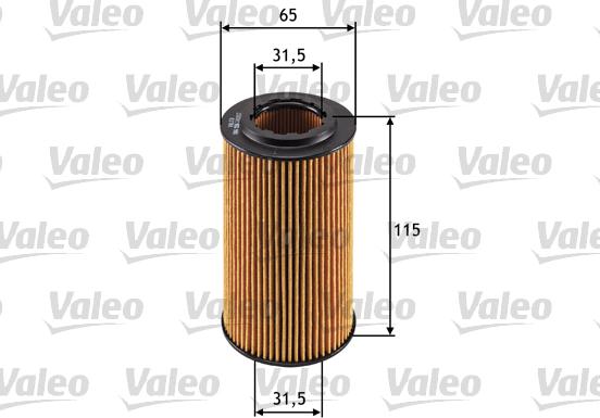 Valeo 586556 - Filtro olio www.autoricambit.com