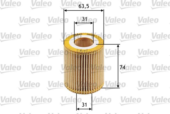 Valeo 586510 - Filtro olio www.autoricambit.com