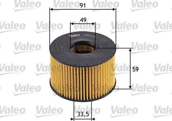 Valeo 586513 - Filtro olio www.autoricambit.com