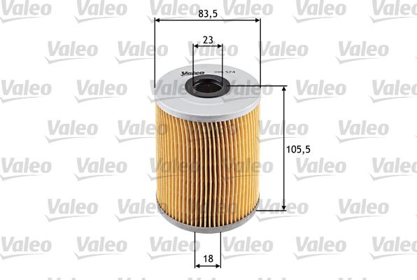 Valeo 586574 - Filtro olio www.autoricambit.com