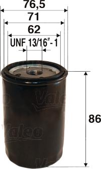 Valeo 586048 - Filtro olio www.autoricambit.com