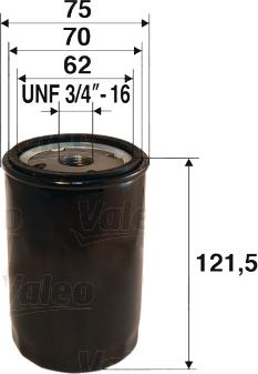 Valeo 586052 - Filtro olio www.autoricambit.com