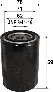 Valeo 586065 - Filtro olio www.autoricambit.com