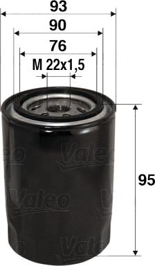 Valeo 586006 - Filtro olio www.autoricambit.com