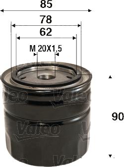 Valeo 586089 - Filtro olio www.autoricambit.com