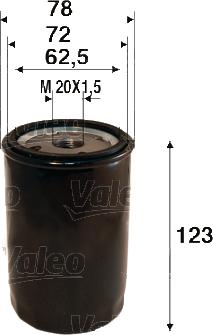 Valeo 586109 - Filtro olio www.autoricambit.com