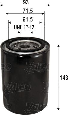 Valeo 586105 - Filtro olio www.autoricambit.com