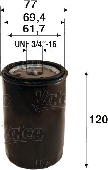 Valeo 586130 - Filtro olio www.autoricambit.com