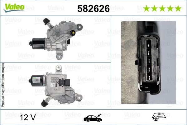 Valeo 582626 - Motore tergicristallo www.autoricambit.com