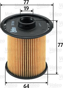 Valeo 587916 - Filtro carburante www.autoricambit.com