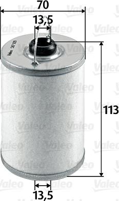 Valeo 587920 - Filtro olio www.autoricambit.com