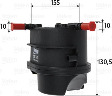 Valeo 587571 - Filtro carburante www.autoricambit.com