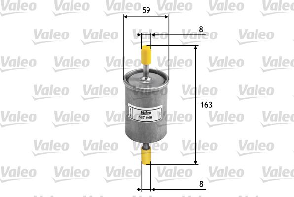 Valeo 587046 - Filtro olio www.autoricambit.com