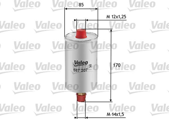 Valeo 587207 - Filtro olio www.autoricambit.com