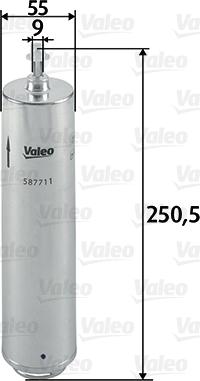 Valeo 587711 - Filtro olio www.autoricambit.com