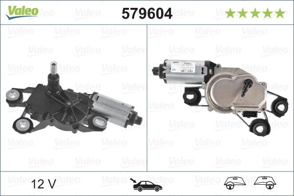 Valeo 579604 - Motore tergicristallo www.autoricambit.com