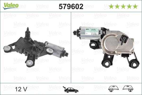 Valeo 579602 - Motore tergicristallo www.autoricambit.com