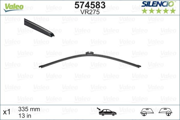 Valeo 574583 - Spazzola tergi www.autoricambit.com