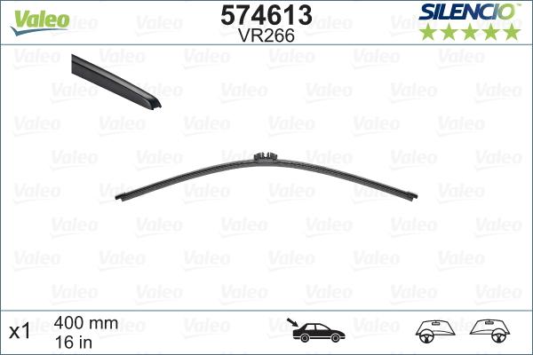 Valeo 574613 - Spazzola tergi www.autoricambit.com