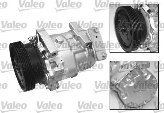 Valeo 699914 - Compressore, Climatizzatore www.autoricambit.com