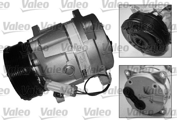 Valeo 699155 - Compressore, Climatizzatore www.autoricambit.com