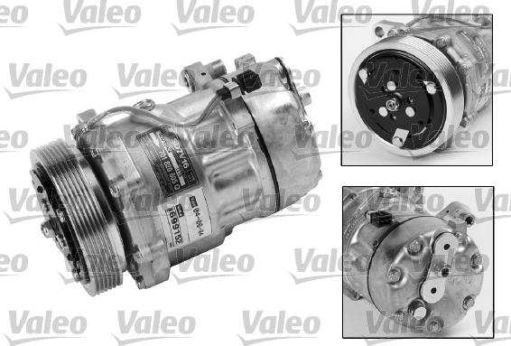 Valeo 699152 - Compressore, Climatizzatore www.autoricambit.com