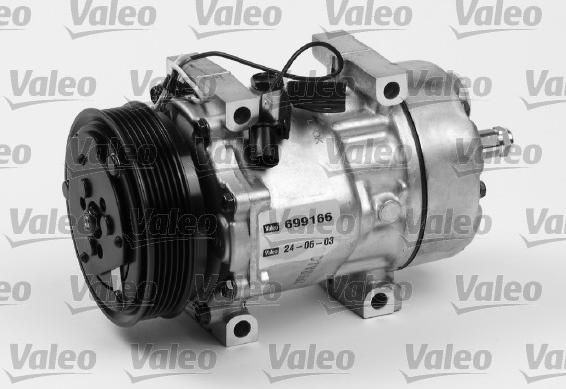 Valeo 699166 - Compressore, Climatizzatore www.autoricambit.com