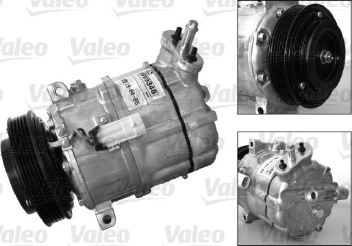 Valeo 699848 - Compressore, Climatizzatore www.autoricambit.com